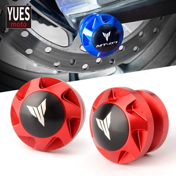 Moto Accessories Aluminum CNC Swingarm Sliders Spools Fit For YAMAHA MT03 MT25 MT09 MT10 MT 09 10 0
