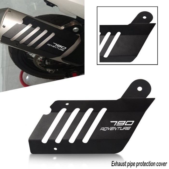 790 Adventure Motorcycle Accessories Exhaust Pipe Protector Cover FOR KTM 790 Adventure 790 ADV S R