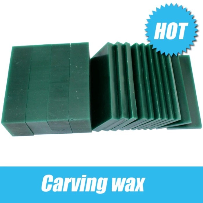 Carving wax Based wax sculpture A beginner carving up the board practice tool Green wax to 15 or 14