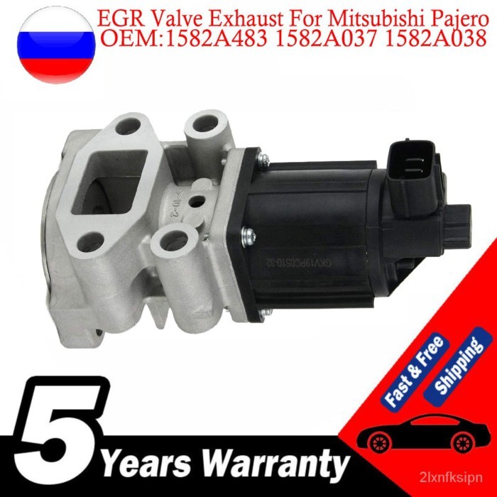 0RCC EGR Valve Exhaust 1582A483 1582A037 1582A038 K5T70080 For Mitsubishi EGR Valve Exhaust Gas Rec