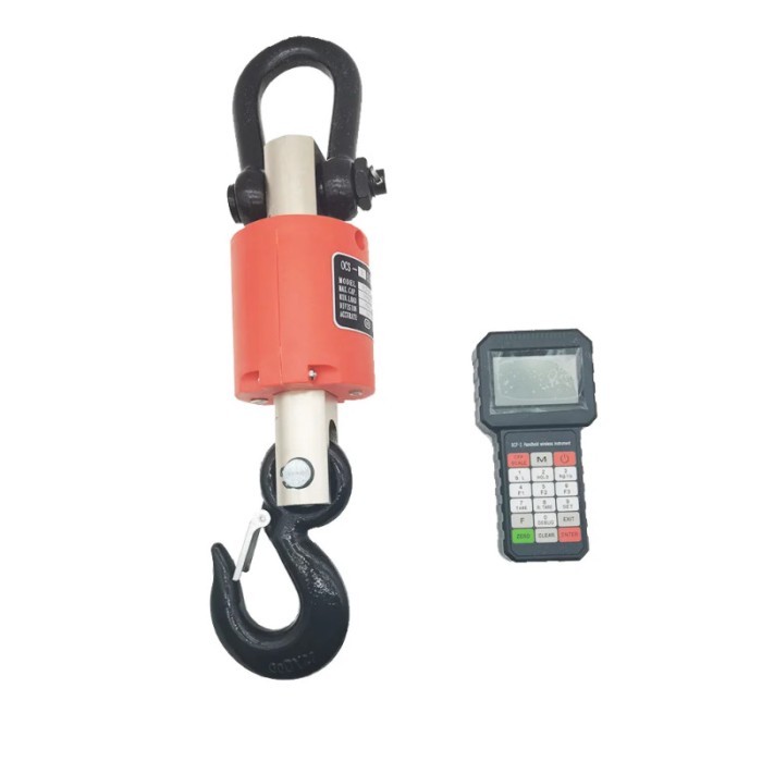 3T/3000kg OCS digital crane scale portable  Industrial lifting Scale crane scale With Wireless Hand