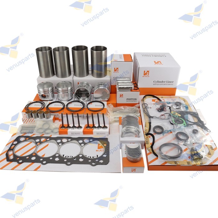 ZD30 Overhaul Rebuild Kit For Nissan Engine Piston & Piston Rings Cylinder Liner Intake Valve Full