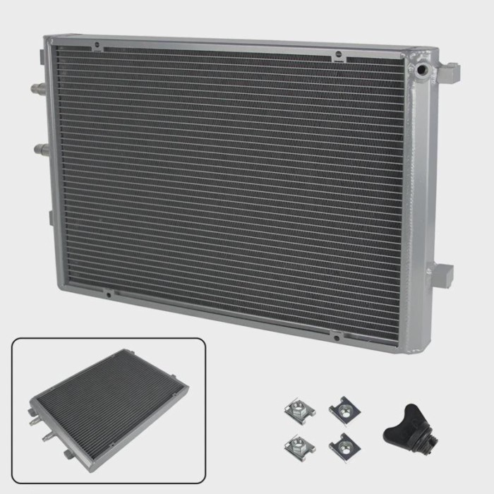 Competition Radiator Front Mount Heat Exchanger Upgrade For 15-19 BMW M2C M3 M4 F80 F82 F87 S55 3.0