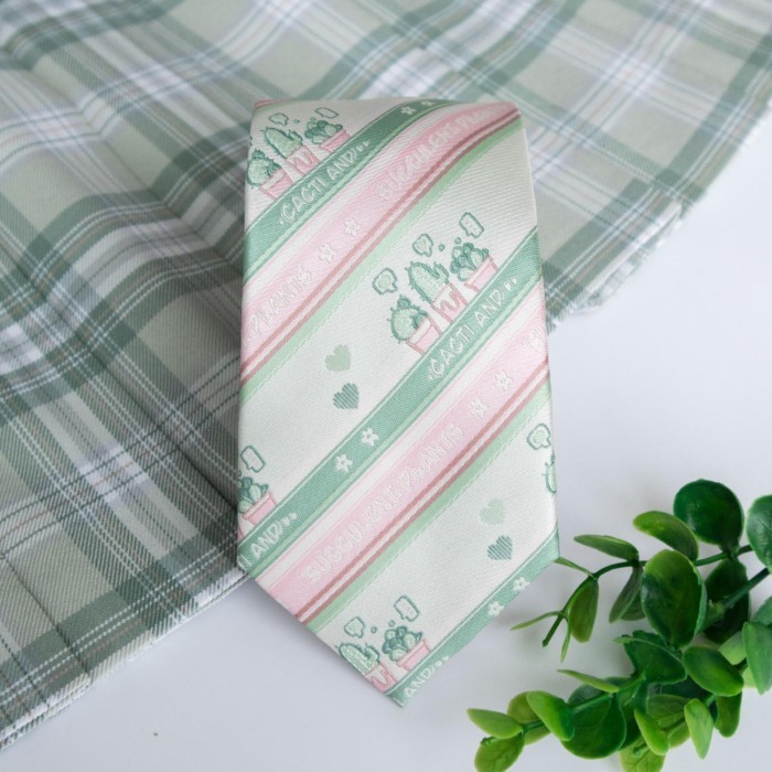 [Pantevilla] กระบองเพชรฉ่ำ JK DK Uniform Original Design Tie อุปกรณ์เสริมเสื้อเชิ้ตตะวันตก-Bird