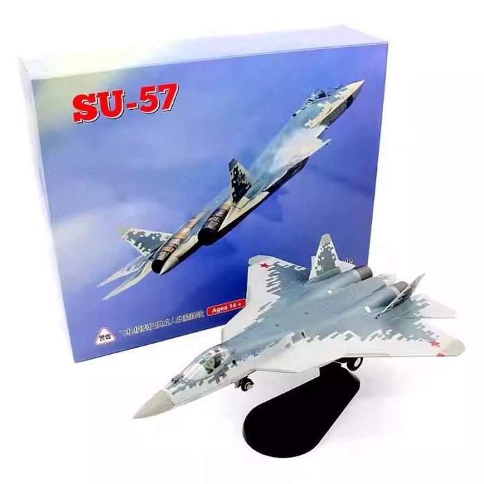 พร้อมสต็อก WLTK Sunburn 1/72 รัสเซีย Air Force SU-57 Fighter Digital Camouflage 01 #SU เครื่องประดับ