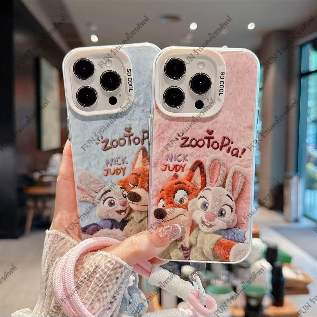 Zootopia Judy Nick ซิลิโคนคู่เคสโทรศัพท์สําหรับ Redmi Note 15 5G 14 13 11 12 Pro Plus