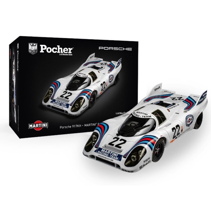Pocher 1/8 Pocher 917K-Martini Martini Painting HK122 โมเดลประกอบโลหะผสม