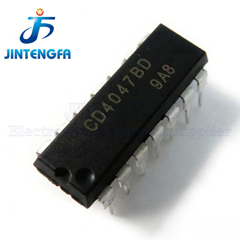 10PCS CD4047BE DIP-14 CD4047 DIP14 4047BE ใหม่และต้นฉบับ IC ในสต็อก
