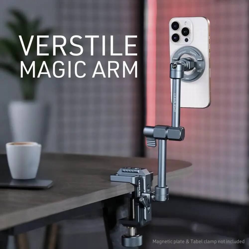 LEAPLIGHT 360 หมุน Magic Arm สําหรับกล้องกลางแจ้งการถ่ายภาพ Livestreaming Vlog พร้อม All-Direction B