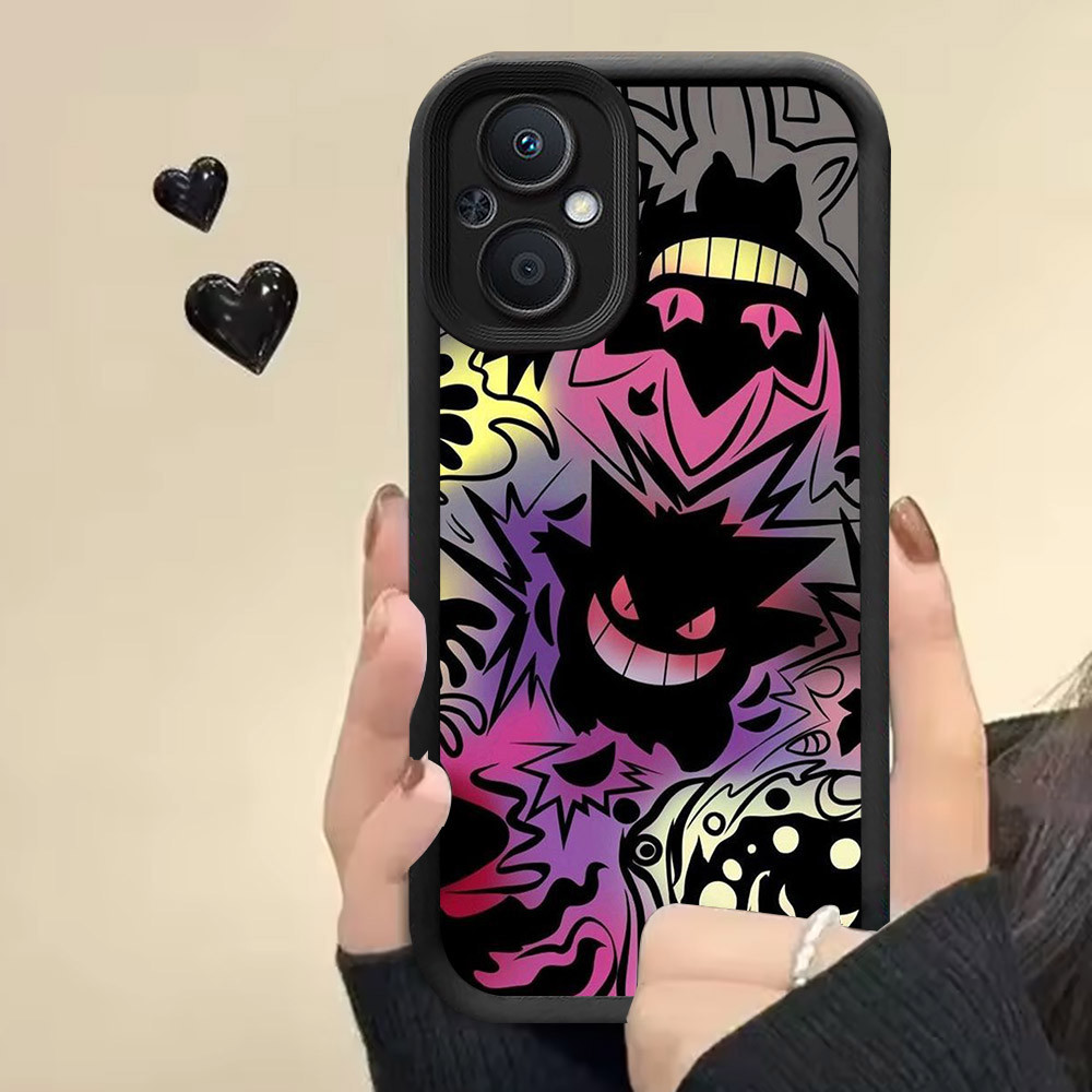 R2 Pokemon Gengar ปลอกซิลิโคนสําหรับ OPPO Reno 8Z 7Z 8 7 Lite 5G