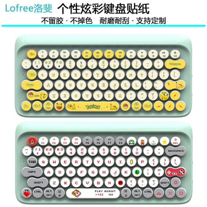 Lofree Lofree DOT คีย์บอร์ดแบบกลไกฟิล์มสติกเกอร์ป้องกันฝาครอบกันฝุ่นป้องกันรอยขีดข่วนเป็นมิตรกับสิ่ง