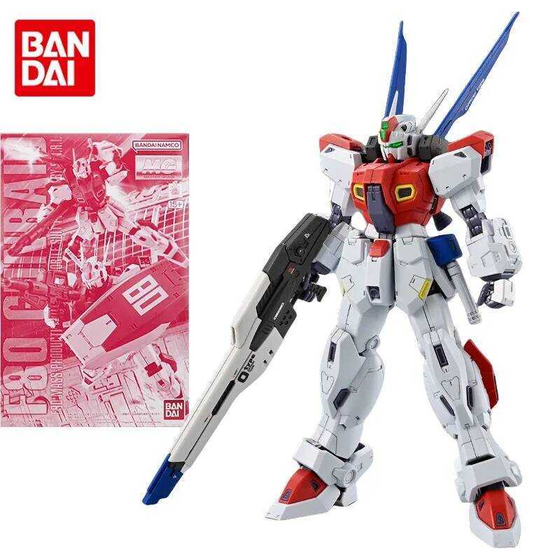 Bandai Original Gundam Model Kit Anime Figure PB Limited MG 1/100 F80 GUNRAID Action Figures Toys C