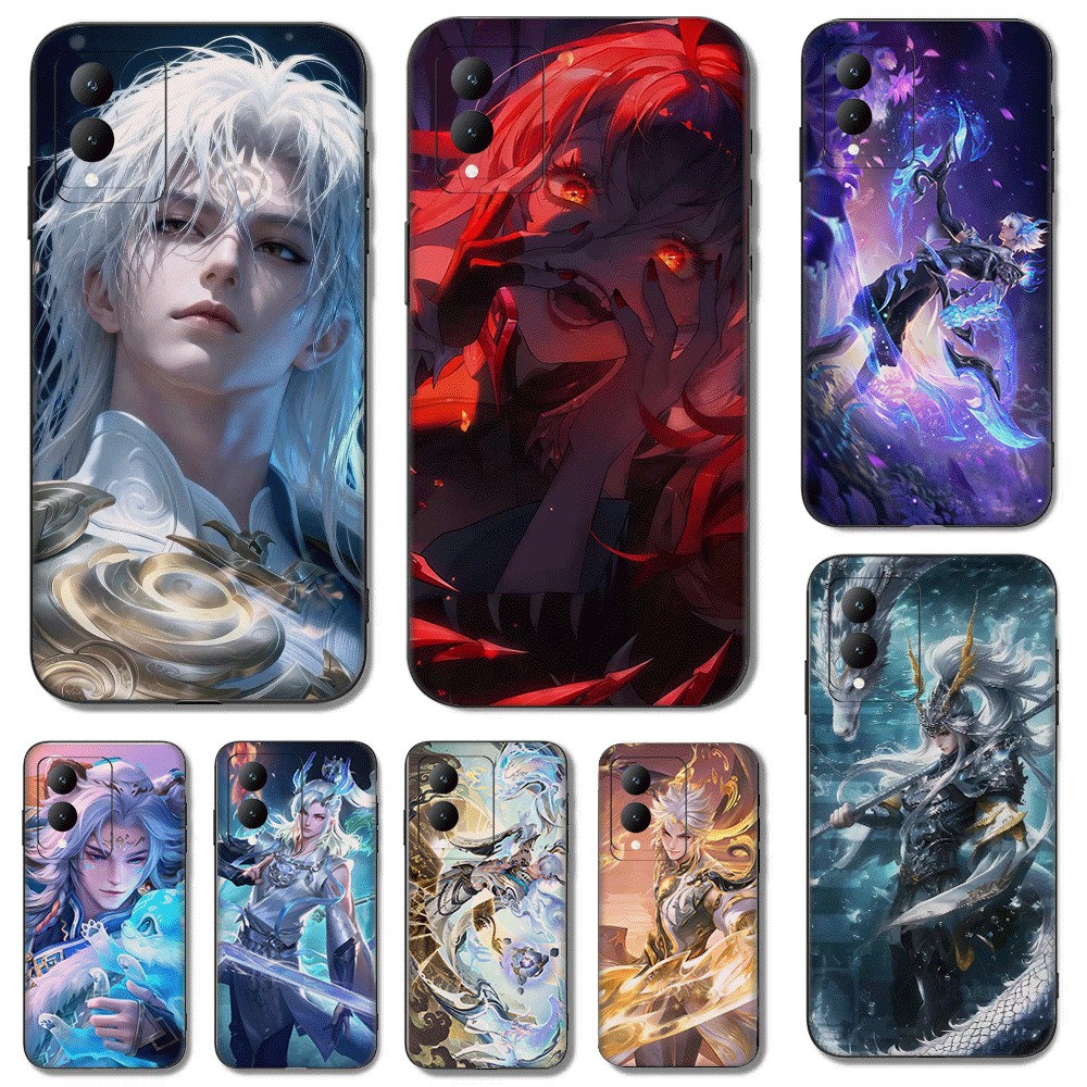 Vivo Y04 Y04S Y29S Y19 Y19E T4 Lite Y19S GT Y02D Y31 ความเข้ากันได้เคสโทรศัพท์TPUนุ่มฝาครอบป้องกันเก