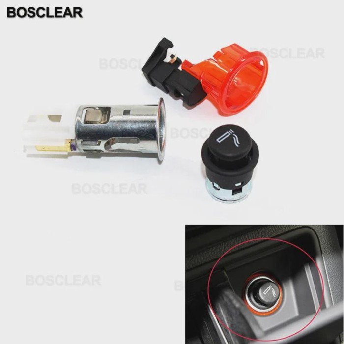1X Car Cigarette Lighter forV W Amarok Passat Golf MK5 MK6 Polo Touran AUDI A3 Q3 SKODA Octavia Sea