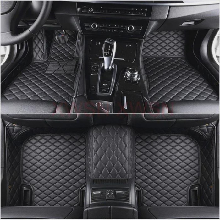 Custom 3D Full Coverage Car Floor Mats for Audi RS4 2017-2023 RS5 2 Doors Convertible RS6 RS7 SQ5 I