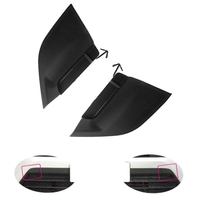 Car Front Bumper Tow Hook Eye Cover Cap Trailer Cover Black For Toyota RAV4 2016 2017 2018 EU Model