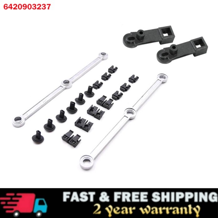 For Mercedes Benz OM642 Intake Manifold Swirl Flap Repair Runner Connecting Rod Kits 6420903237 642