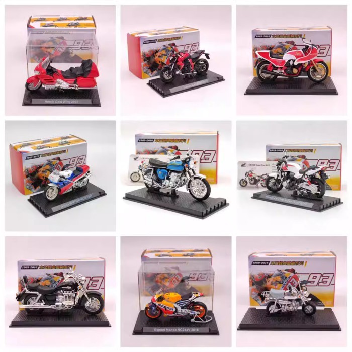 1/24 HONDA HONDA Heavy Motorcycle Motorcycle Alloy Model CB750/CB1100 R/CBR1000RR โมเดลจําลอง