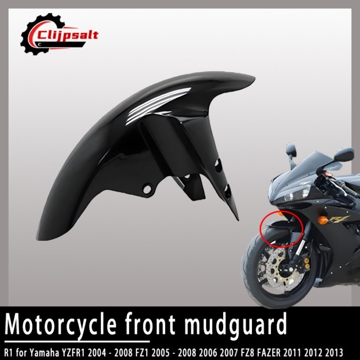 Motorcycle Front Fender Splash Mud Dust Guard R1 for Yamaha YZFR1 2004 - 2008 FZ1 2005 - 2008 2006