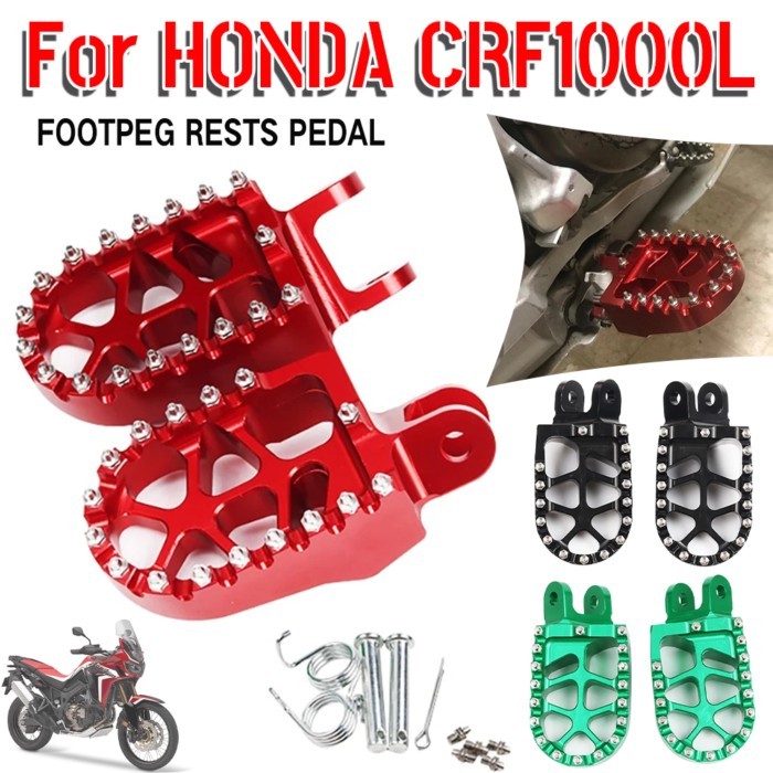 Motorcycle Footrest Footpegs Foot Pegs Pedal For Honda Africa Twin CRF1000L CRF1000 CRF 1000 L 1000