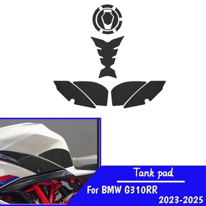 G310RR Tank Pad Stickers Gas Protector For BMW G 310RR 2023 2024 2025 G310 RR Motorcycle Kit Knee P