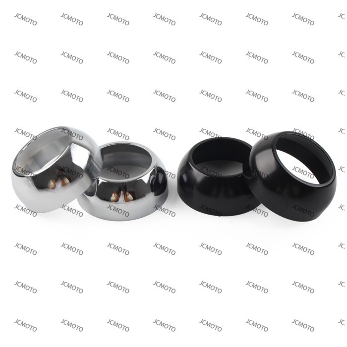 For Harley Davidsion Sportster Dyna FXR FXD XL883 XL1200 39mm Motorcycle Aluminum Fork Boot Cap Cov