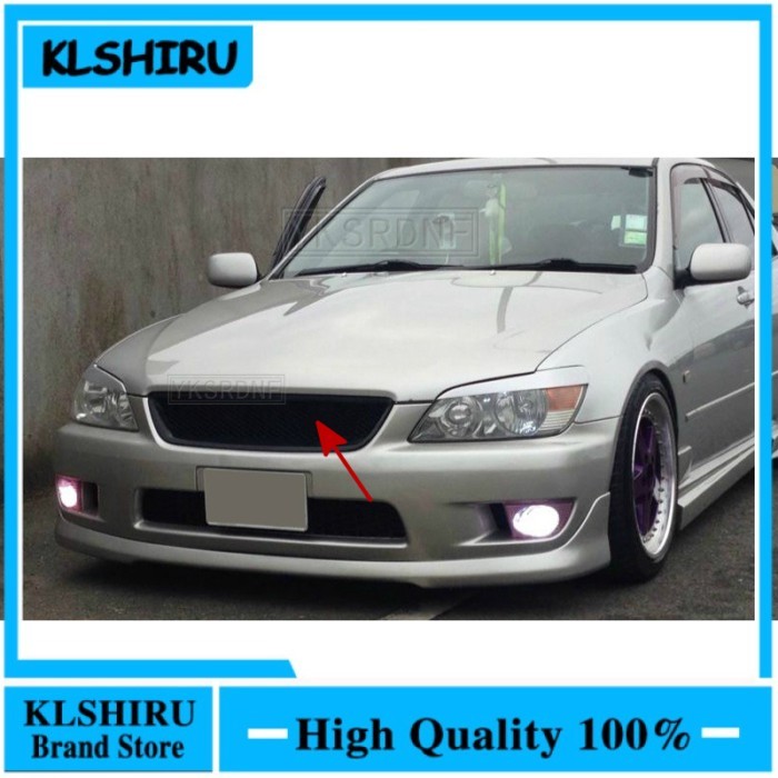 IS200 Matt Black FRP Front Grill Grill For Lexus IS200 1999-2004