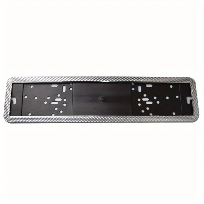European / German / Russian Cars Automotive Bling Glitter Crystal RhineStone License Plate Frame Re