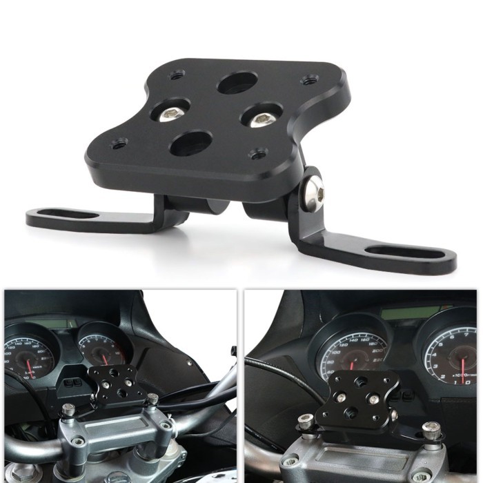 Fit For BMW R1150R R1200R F800ST F800GT F800GSA F700GS F650GS R1200GS Navigation Mount Bracket Univ