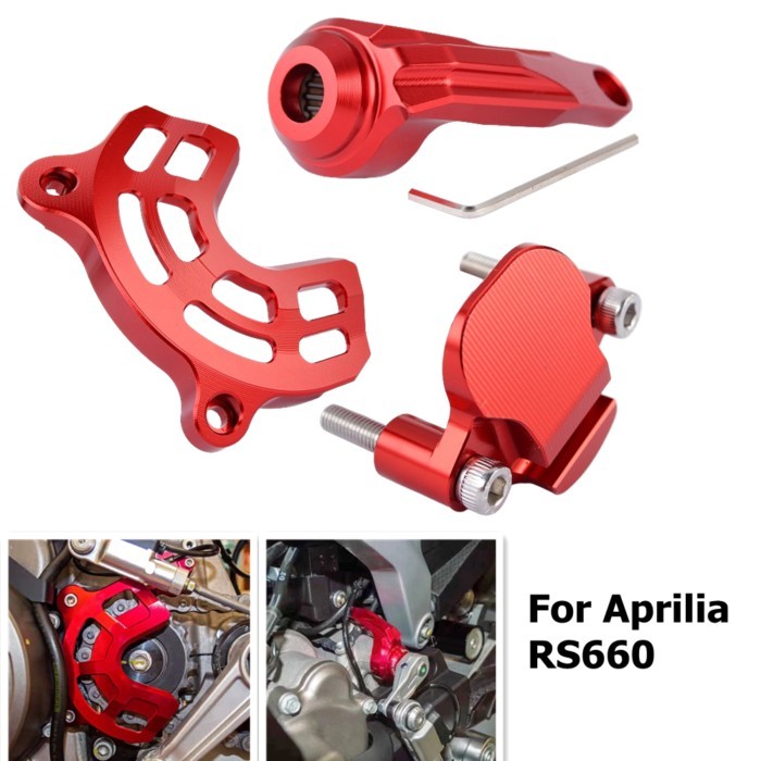 RS660 Motorcycle Shifting Gear Shift Stabilizer For Aprilia RS660 2020-2023 RS 660 Front Sprocket C