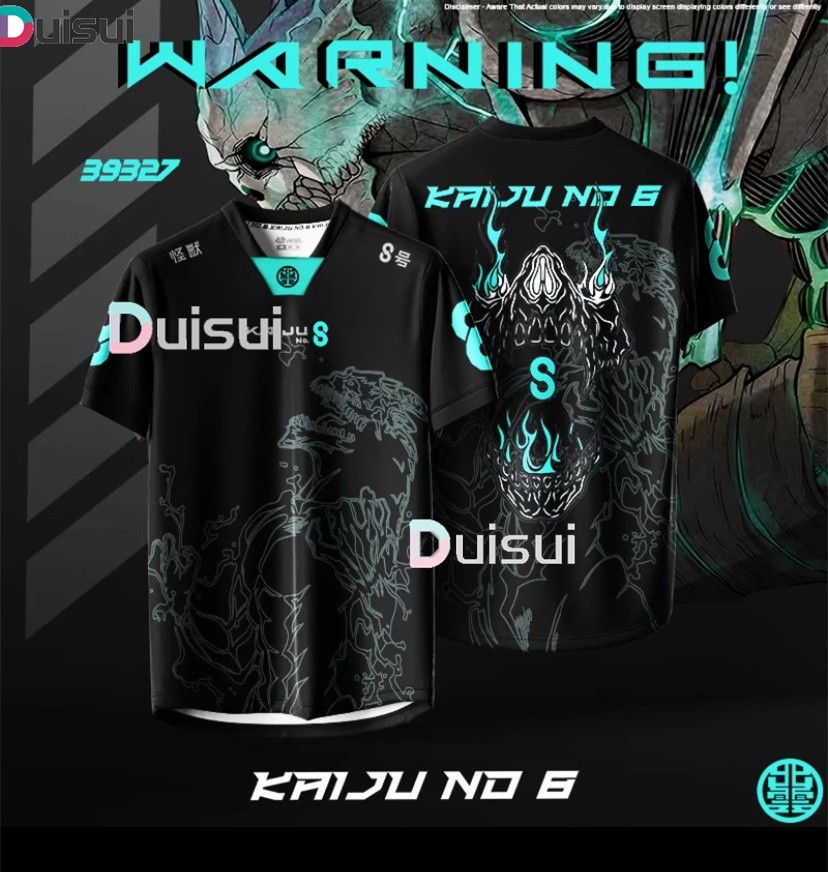 Kaiju No.8 Anime Fan Design NFL เสื้อยืดคอปก Unisex ขนาด 100-3XL