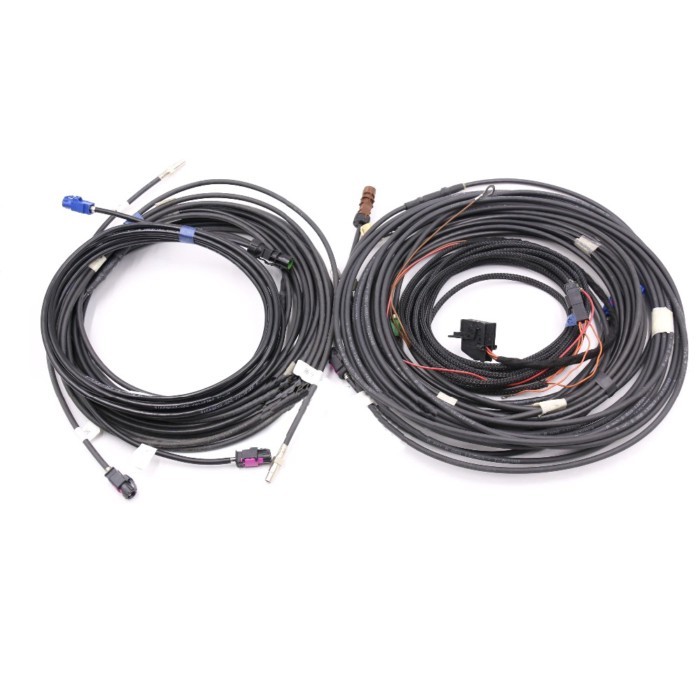 For Audi A4 A5 A6 C7 B9 8W Q7 4M Q5 MLB Original 360 Environment Rear Viewer Camera Install harness