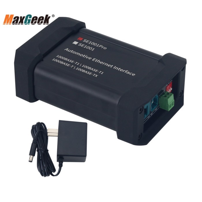 Maxgeek SPEEDLINK SE1001 Pro 1000Base-T1 Automotive Ethernet Interface Module to RJ45 Supports Lega