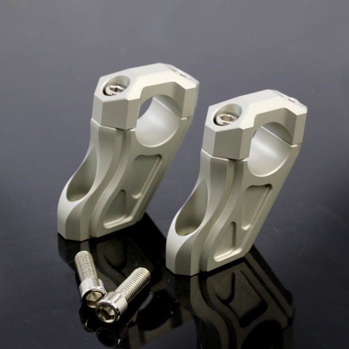 CNC Motorcycle Handlebar Riser Handle Bar Clamp ExtendV Adapter Accessories For BMW R NINE T 2014 2
