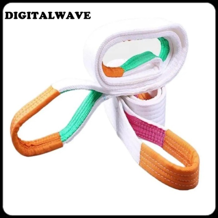 Lifting belt 2T Flat Lifting Webbing Sling Industrial High Strength Cargo Hoisting Belt Webbing Tap
