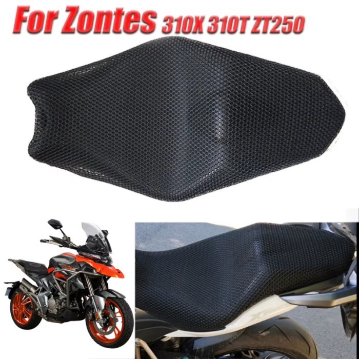 Motorcycle Seat Cushion Cover Breathable Seat Cover Protector Case Pad For Zontes 310X 310T ZT250 X