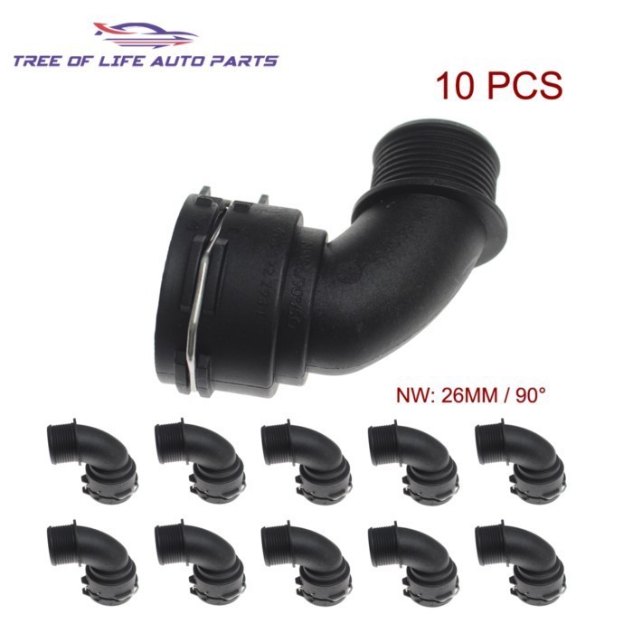 Engine Coolant Hose Connector Flange For AUDI A6 C7/4G 2.0 TDI 2011-2018 4G0122293T 4G0 122 293 T 4