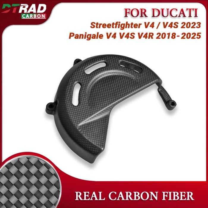 For DUCATI Streetfighter V4 V4S 2023/Panigale V4 V4S V4R 2018-2025 Modified Right Carbon Fiber Engi