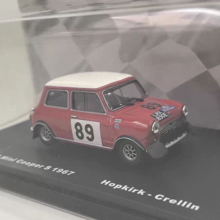 IXO 1/43 BMC MINI COOPER S #89 1967 Mini Racing Model Alloy