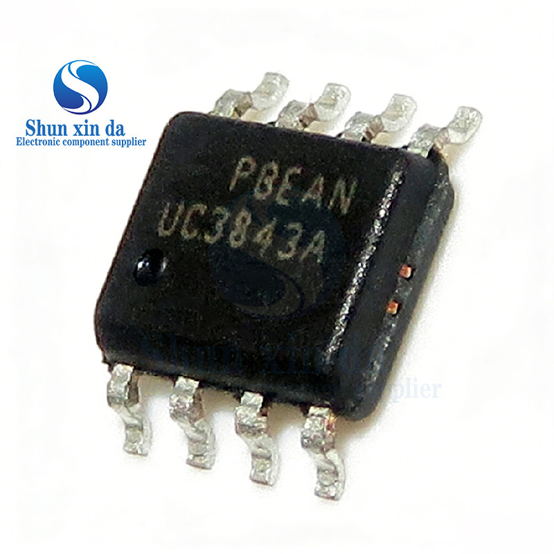 10PCS ใหม่ UC3843AN SOP8 UC3843 3843B UC3843A 3843A SOP-8 สวิทช์แหล่งจ่ายไฟ controller IC ในสต็อก