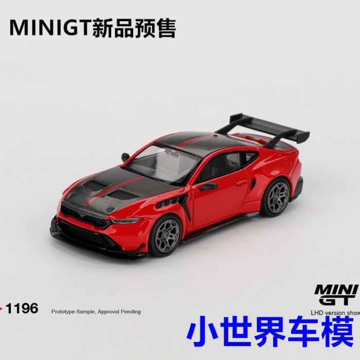 MINIGT 1: 64 Ford Mustang Ford Mustang GTD โมเดลรถอัลลอย