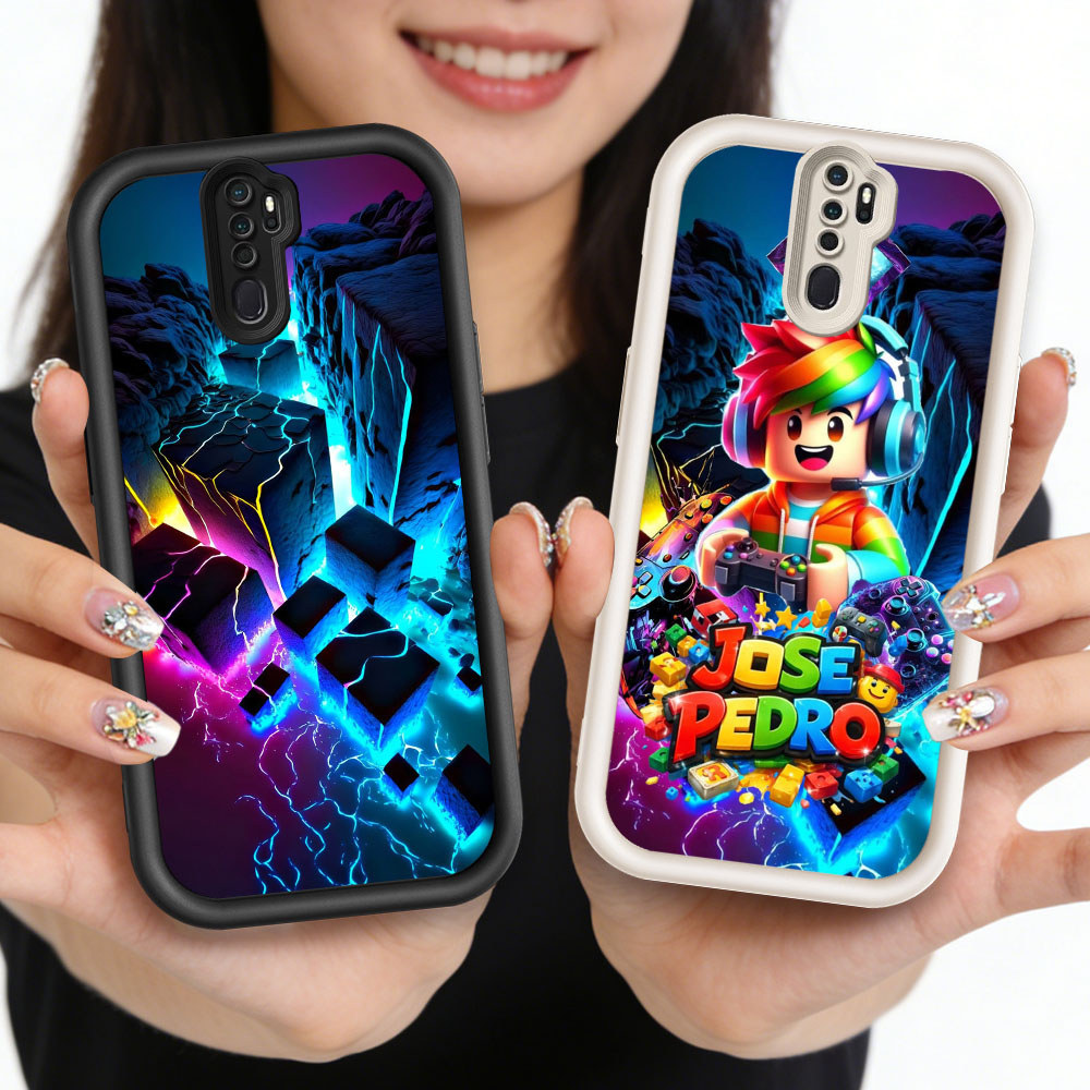 TT-75 Roblox Noob เคสโทรศัพท์บาง OPPO Reno F11 2Z 8T A5 2F A9 2020 Pro 5G