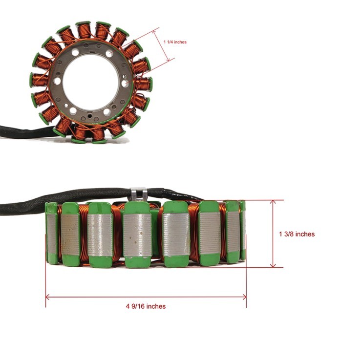 Motorcycle Generator Stator Coil for Honda VFR700 VFR750F VF700C Magna 700 VF750C V45 VFR 750F 3112