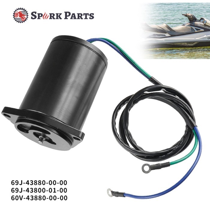 Tilt Trim Motor for Yamaha F200 F225 F250 200-250HP LF225 LF250 LZ300 250-300HP 69J-43880-00-00 69J