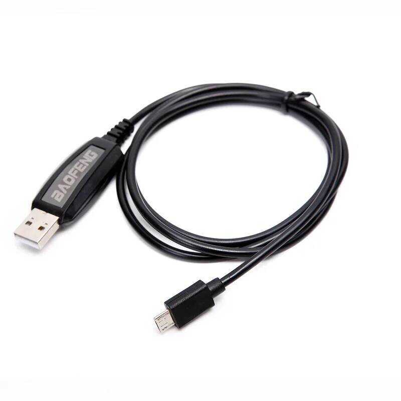 ▥ สายการเขียนโปรแกรม USB พร้อม CD สําหรับ  Mini Walkie Talkie วันที่สําหรับ Bf-9100 Bf-T