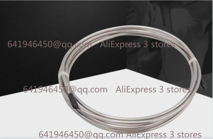 2 Meters 304 Stainless Steel coil pipe scroll Tube stainless Steel pipe coiler capillary tube OD 2-