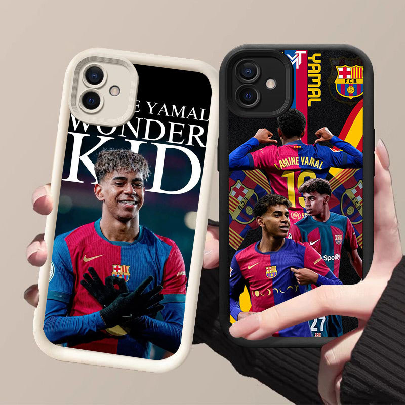 HW-39 Yamal Barcelona ปลอกซิลิโคนกันกระแทกสําหรับ Samsung A04 A05 A04E F04 A07 A06 M04 A03