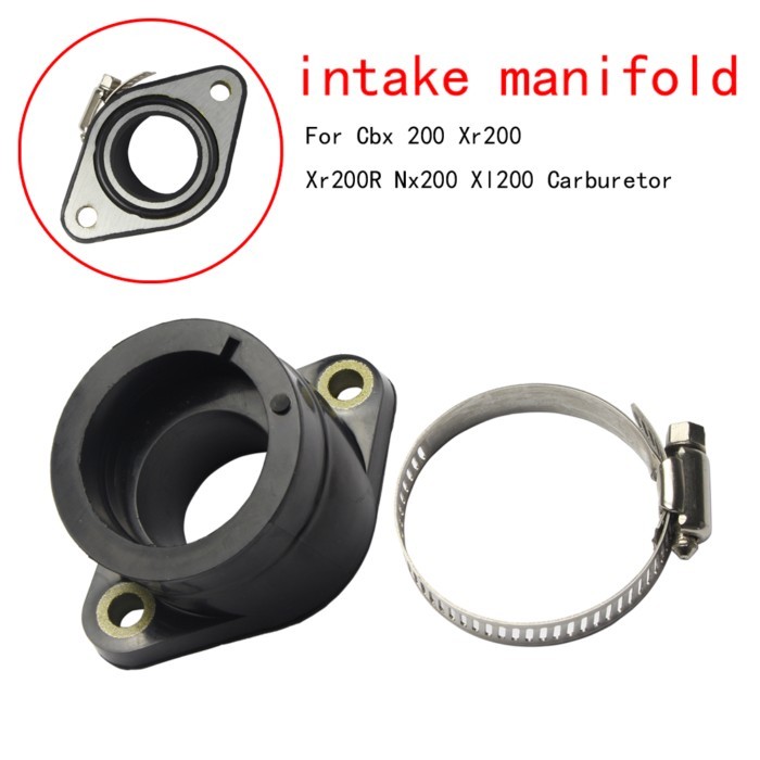 Carburetor Intake Manifold For Honda Cbx 200 Xr200 Xr 200 R Nx 200 Xl 200 CARB