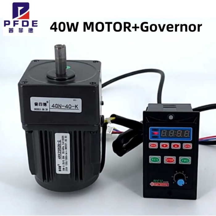 5RK40GN-CF 220V/110V  AC Geared Motors 40W Induction Small Machine 1 to 3K-1 to500K with Governor