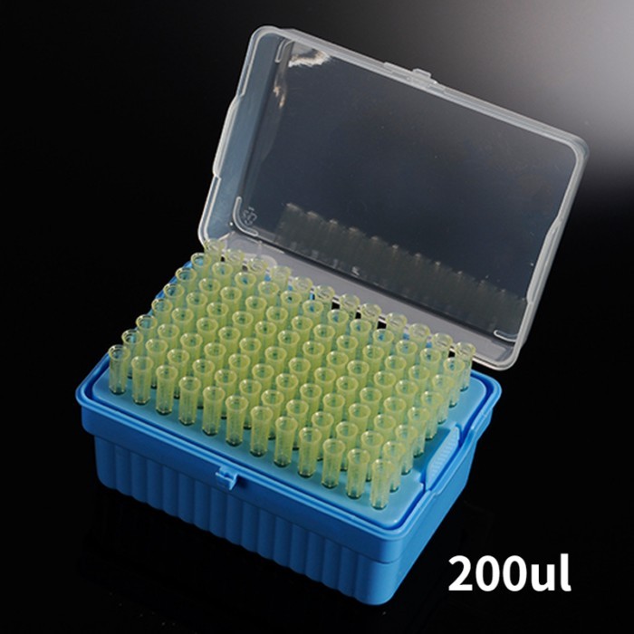 IKEME Disposable Pipette Tips Box Laboratory Sterilization 10ul/200ul/1000ul Nozzle Box